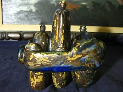 Buy Rare Jim Kaneko Iron Mountain Ceramic Stoneware Sculpture • 474.36£