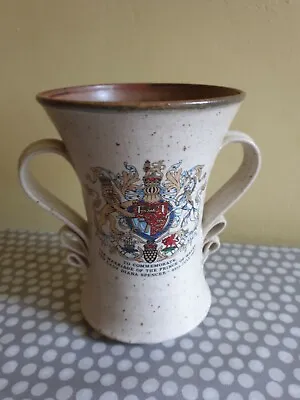 Buy Vintage Normanby Park Pottery 1981 Royal Wedding Commemorative Vase. Limited... • 25£