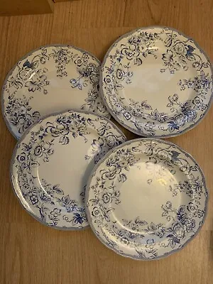 Buy Spode Laura Ashley-   Clifton -  4 X Dinner Plates 26.75 Cm. • 29.50£