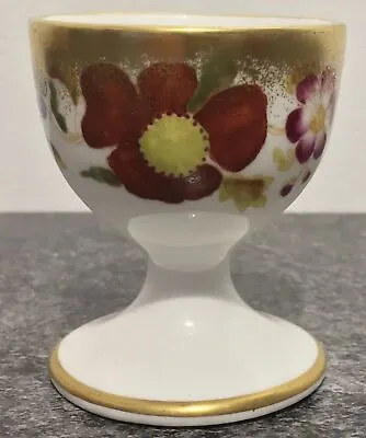 Buy HAMMERSLEY Porcelain QUEEN ANNE CHINTZ Pattern PEDESTAL EGG CUP • 30£