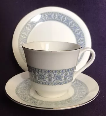 Buy ROYAL DOULTON “Counterpoint” China TRIO - Tea Cup, Saucer, Plate (6 Available) • 4.99£