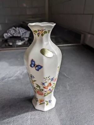 Buy Aynsley  Cottage  Garden  Vase,   Fine  Bone  China,  Very  Pretty • 10£