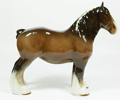 Buy Lovely Beswick Shire Mare Horse ~ 818 ~ Yellow Ribbons • 38.99£