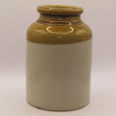 Buy Vintage Stoneware Glazed Earthenware Storage Jar Pot 18cm Tall - Pot 5 • 29.95£
