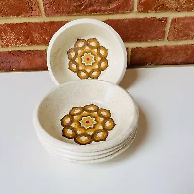 Buy Vintage Palissy Kalabar Cereal Bowls X 4. 1970s Retro Flower Power • 16£