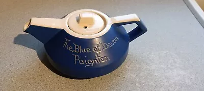 Buy Vintage Devon Blueware Art Deco Style Tea Pot • 4.99£