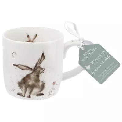 Buy Wrendale Mug Good Hare Day In Fine Bone China From Royal Worcester Country Set • 12.49£