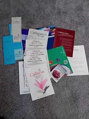 Buy CAITHNESS PAPERWEIGHT LITERATURE FROM 1980s PRICE LISTS CATALOGUES ETC NICE LOT • 6£