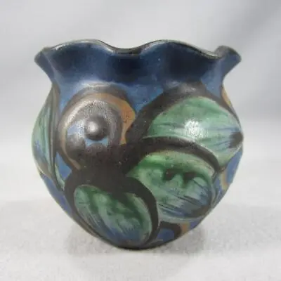 Buy Herman Kahler Vase Danish Art Pottery Handpainted Denmark Keramic • 44.44£