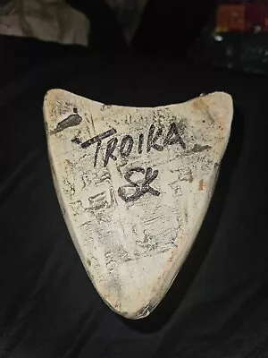 Buy Troika Style Pottery Triangular Lidless Pot Signed SK (Simone Kilburn)1975-77  • 15£