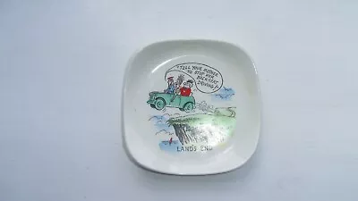 Buy Lord Nelson Pottery England - Cartoon Lands End Dish 4-66 Good Condition 4  • 3£