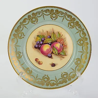 Buy Aynsley Dinner Plate, Orchard Gold, Turquoise  • 30£