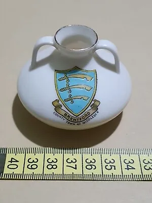 Buy Crested Ware, Goss China, Roman Vase, County Town Of Middlesex (G2D6) • 10£