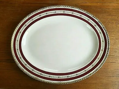 Buy Crown Ducal Ware  MARQUIS  Pattern Large 16 X 13  Oval Serving Platter~England • 19.63£