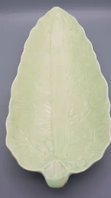 Buy Vintage Beswick Lettuce Leaf PLATE Marked 221, 32 Cm Long • 9.50£