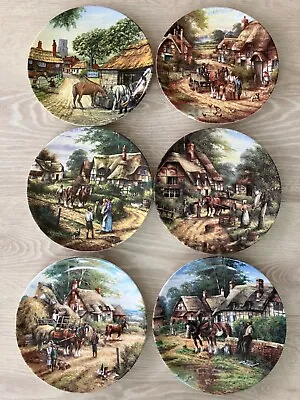 Buy Beautiful Wedgewood Limited Edition Collectors Plates (SET OF 6)  Country Days • 35£