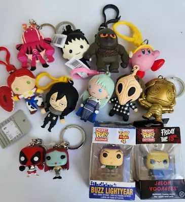 Buy Lot Of 13 Keychains Funko Marvel Disney Kirby Sailor Moon New And Preowned • 20.15£