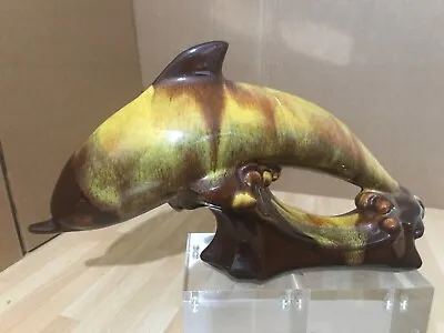 Buy Blue Mountain Pottery - Brown Dolphin • 19£