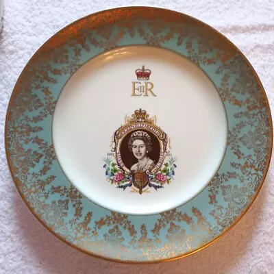 Buy Liverpool Road Pottery Queen Elizabeth's Silver Jubilee Plate • 0.99£