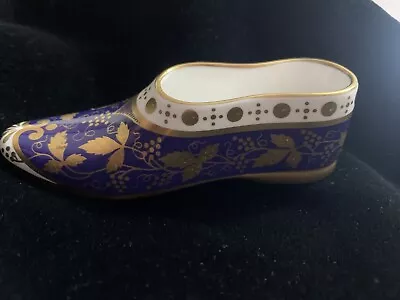 Buy Shoe Ornament Spode Fine Bone China England 1994 Beautiful Hand Crafted • 4.50£
