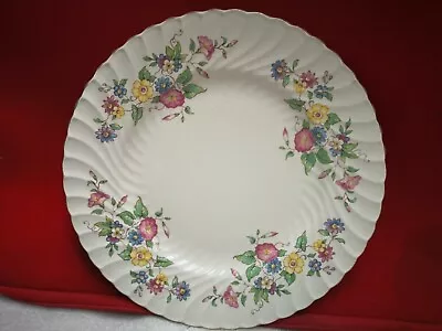 Buy Burleigh Ware Floral Design Plate • 3.20£