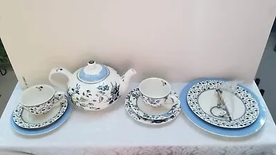 Buy Laura Ashley Garden Collection Bone China Tea For 2 Set - Without Original Box • 55£