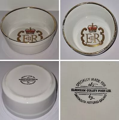 Buy Queen Elizabeth II 1977 Silver Jubilee Dartmouth Pottery 3.75  Dish By Elsenham • 5.99£