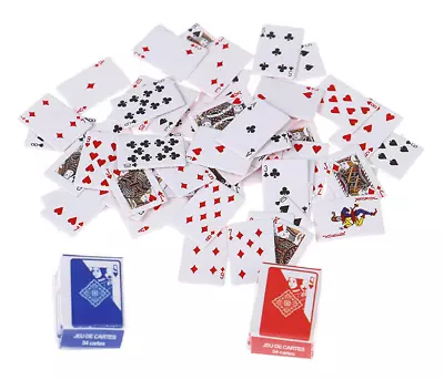 Buy Dolls House Playing Cards 1 Full Miniature Deck Doll Toys Games FREE UK POSTAGE • 3.29£