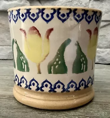 Buy Nicholas Moses Irish Pottery Small Mug RARE Test Piece ? Yellow Flower • 30£