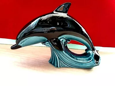 Buy Vintage Ceramic Dolphin Figurine Poole Home Decor Animals Collectible England • 11£