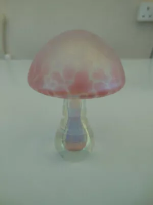 Buy Heron Glass Mushroom Pink - 3.5 Inches Tall (9cm) • 19.99£