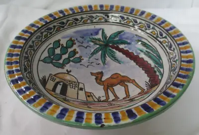 Buy Middle East Clay Pottery Camel / Desert Display Bowl • 31.43£