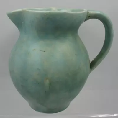 Buy Arthur Wood Warwick, England Vintage Pottery Green Jug • 12£