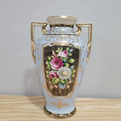Buy Antique NORITAKE Morimura Hand Painted Japanese 12  Porcelain Vase • 173.69£