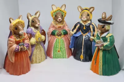 Buy Bunnykins Figurines By Royal Doulton  - Five Henry VIII Wives. • 50£