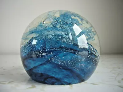 Buy Vintage Caithness  Spindrift  Glass Paperweight Limited Edition No. 583 / 3000 • 20£