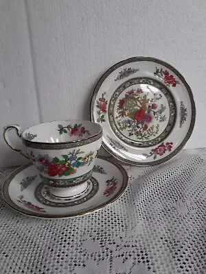 Buy Vintage Paragon China Trio Tea Set 'Tree Of Kashmir'  By Appoinment To HM The Q • 14.50£