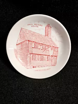 Buy ALFRED MEAKIN OLD ENGLSH STAFFORDSHIRE JONROTH PAUL REVEREs HOME PINK BUTTER PAT • 6.63£