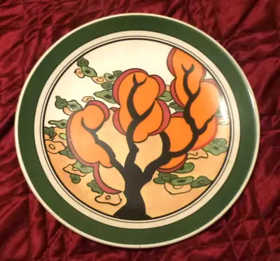 Buy Clarice Cliff Bizarre Plate ''Orange Erin '' Limited Edition By Wedgwood • 16£