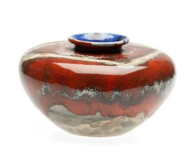Buy Anita Harris - Black Ryden Pottery Vase Colours Of The Night Sky Frozen In Time • 119.99£