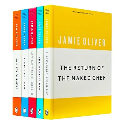 Buy Jamie Oliver Collection 5 Books Set Jamie Kitchen, Jamie's Dinners, Naked Chef • 47.99£