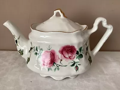 Buy Arthur Wood Roses & Ivy 1 Pint Fine Bone China Teapot 6426  In Good Condition • 16.95£