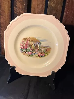 Buy Lord Nelson Ware Elijah Cotton Ltd. Large Cake Plate - Country Garden Design • 16.76£