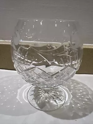 Buy One Beautiful Cut Glass Crystal Brandy Cognac Glass. V.G.C. • 5.50£
