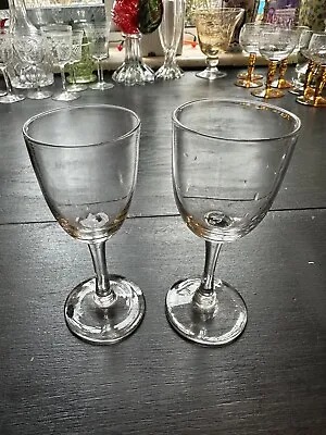 Buy Pair Of Victorian Rum/wine Glasses  • 10£