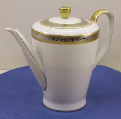 Buy Rosenthal Continental  Duchess Bettina Teapot Gold & Platinum On Ivory Body • 90.12£