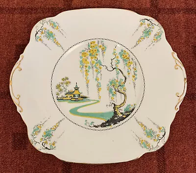 Buy Vintage Royal Standard Pagoda Cake Plate 10.25” X 9.25” (Lot 1) • 8£