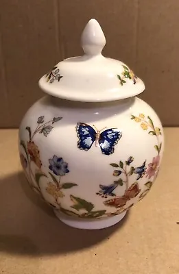 Buy Vintage Aynsley Fine Bone China Lidded Dish - Cottage Garden - Small Chip In Lid • 3.35£