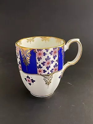 Buy Royal Albert 100 Years 1900 Blue & Gold Regency 0.4l Tea Coffee Mug - Unused 1st • 32£