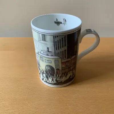 Buy Queen’s Fine Bone China Mug, Lowry “Coming From The Mil” By Salford Art Gallery • 8.50£